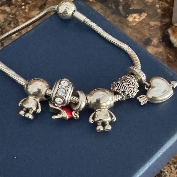 Pandora Silver Charm Bracelet - Picture 8 of 8